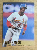 1996 Fleer Update #U191 Willie McGee