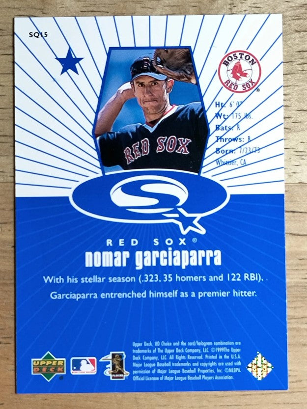 1999 UD Choice StarQuest #15 Nomar Garciaparra