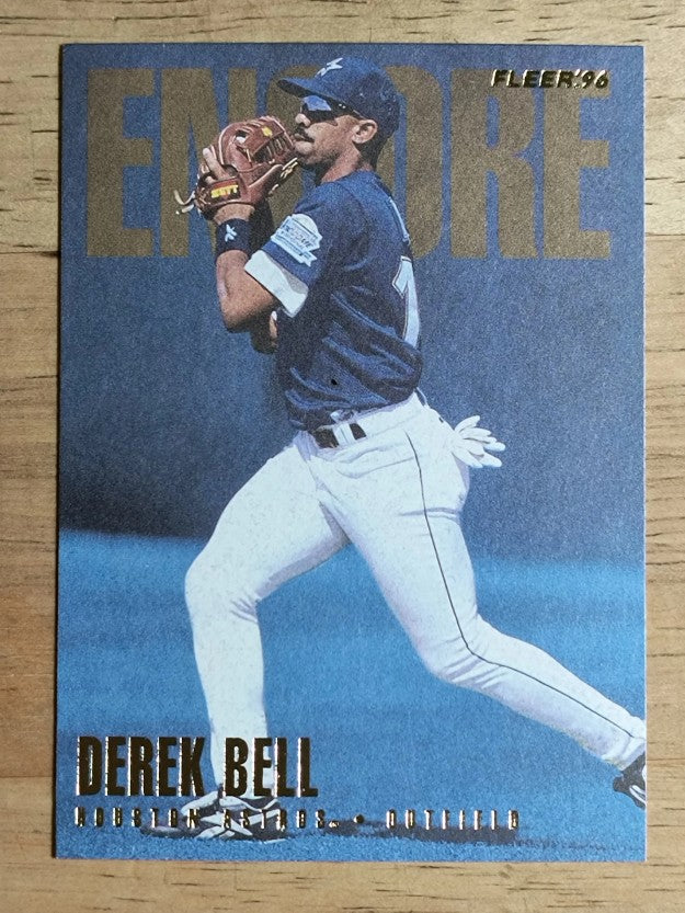 1996 Fleer Update #U212 Derek Bell ENC