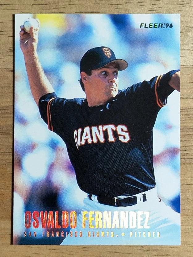 1996 Fleer Update Tiffany #U205 Osvaldo Fernandez