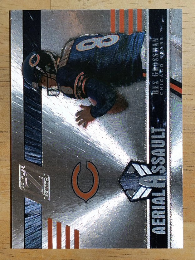 2005 Zenith Aerial Assault Silver #AA13 Rex Grossman