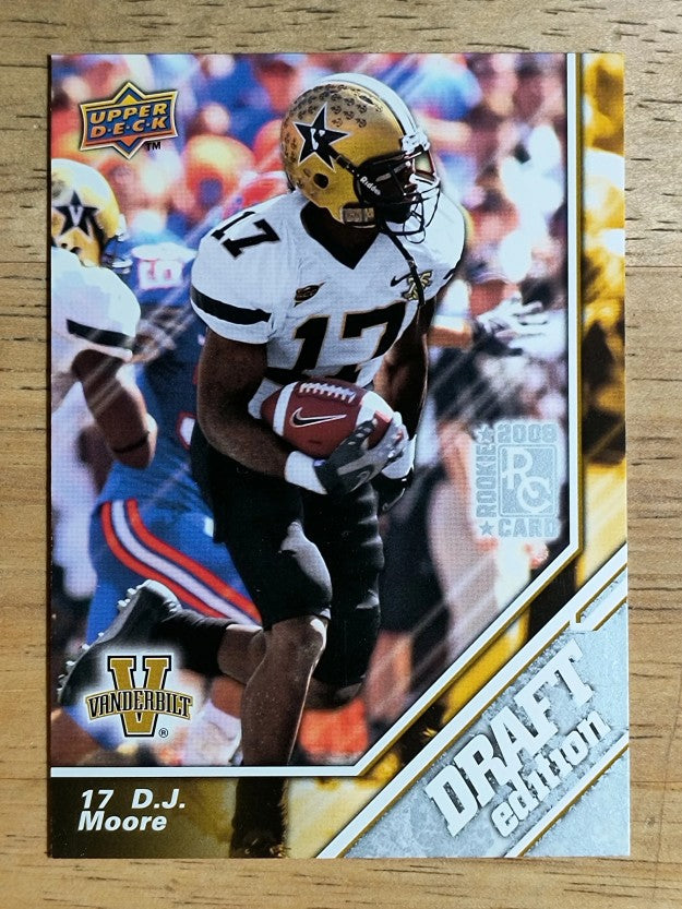 2009 Upper Deck Draft Edition #22 D.J. Moore RC