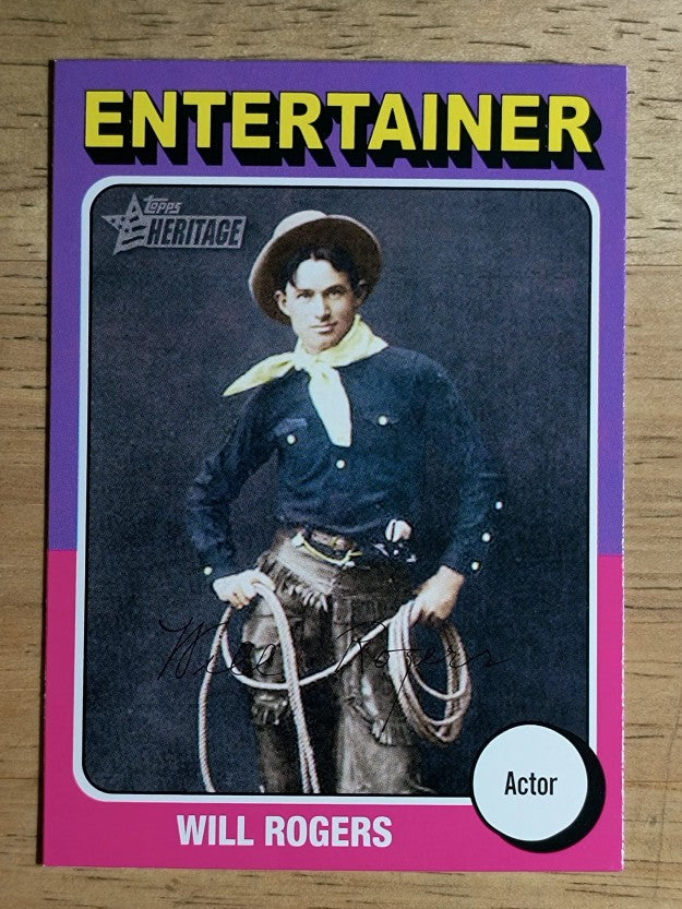 2009 Topps American Heritage #89 Will Rogers
