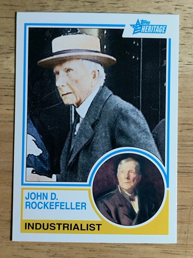 2009 Topps American Heritage #91 John D. Rockefeller