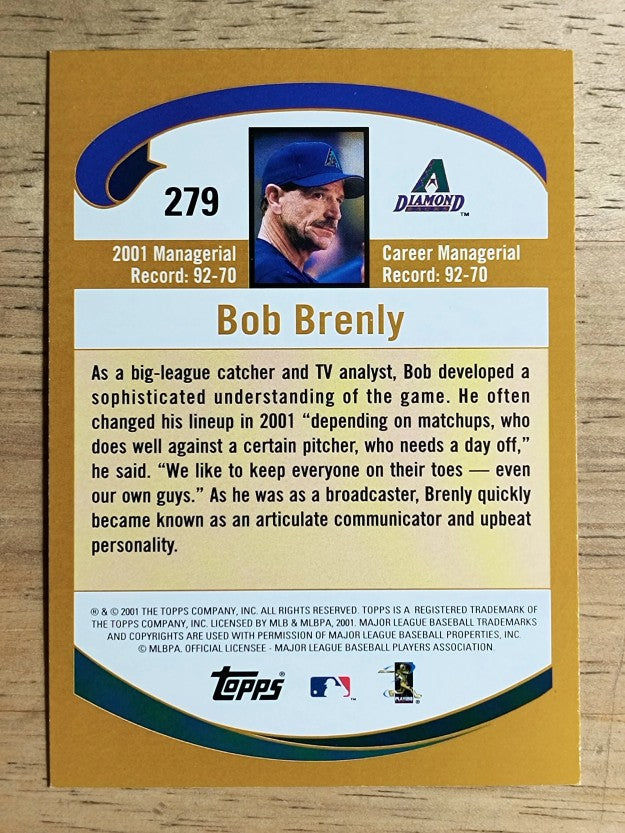 2002 Topps #279 Bob Brenly MG