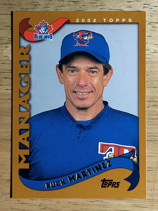 2002 Topps #293 Buck Martinez MG