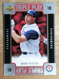 2007 Upper Deck Triple Play Performers #TPMT Mark Teixeira