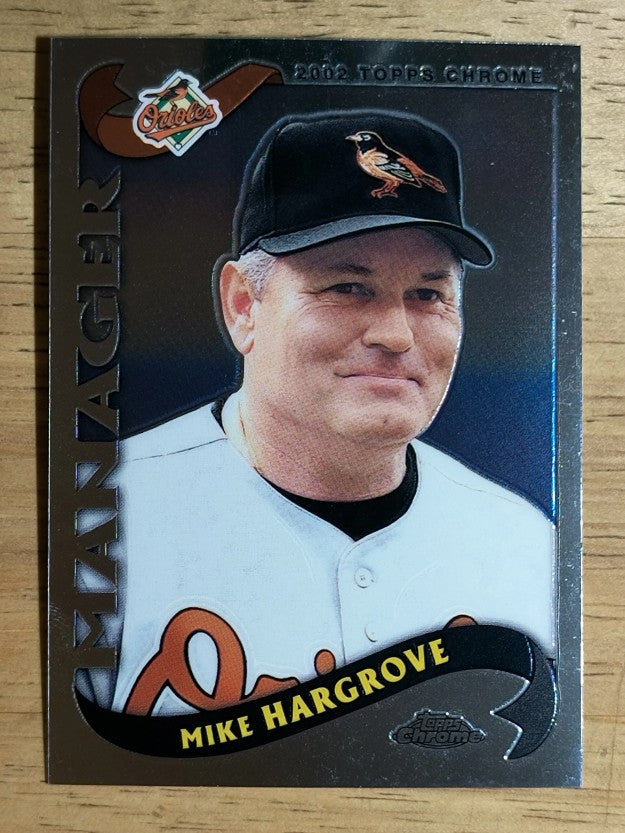 2002 Topps Chrome #298 Mike Hargrove MG