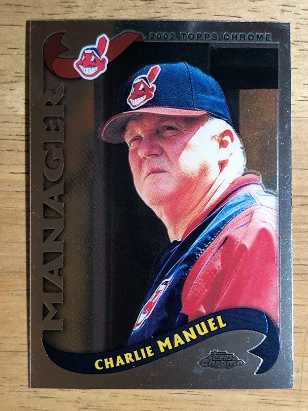 2002 Topps Chrome #301 Charlie Manuel MG