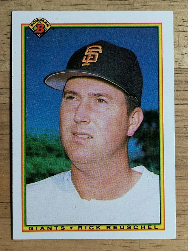 1990 Bowman #223 Rick Reuschel