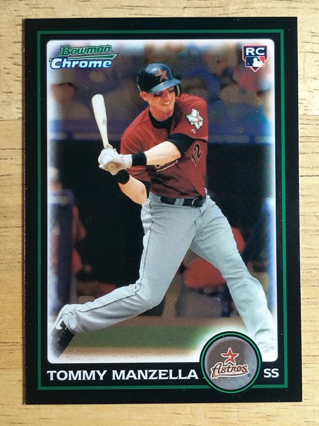2010 Bowman Chrome Draft #BDP67 Tommy Manzella