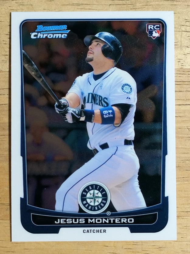 2012 Bowman Chrome #203 Jesus Montero RC