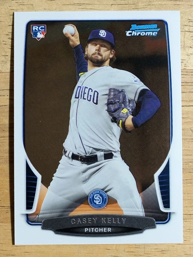 2013 Bowman Chrome #11 Casey Kelly RC