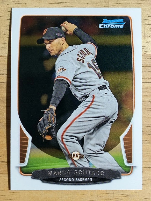 2013 Bowman Chrome #41 Marco Scutaro