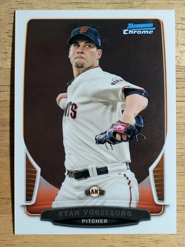 2013 Bowman Chrome #69 Ryan Vogelsong