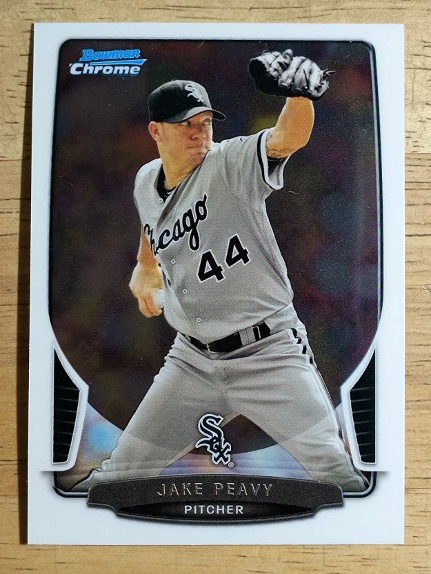2013 Bowman Chrome #82 Jake Peavy