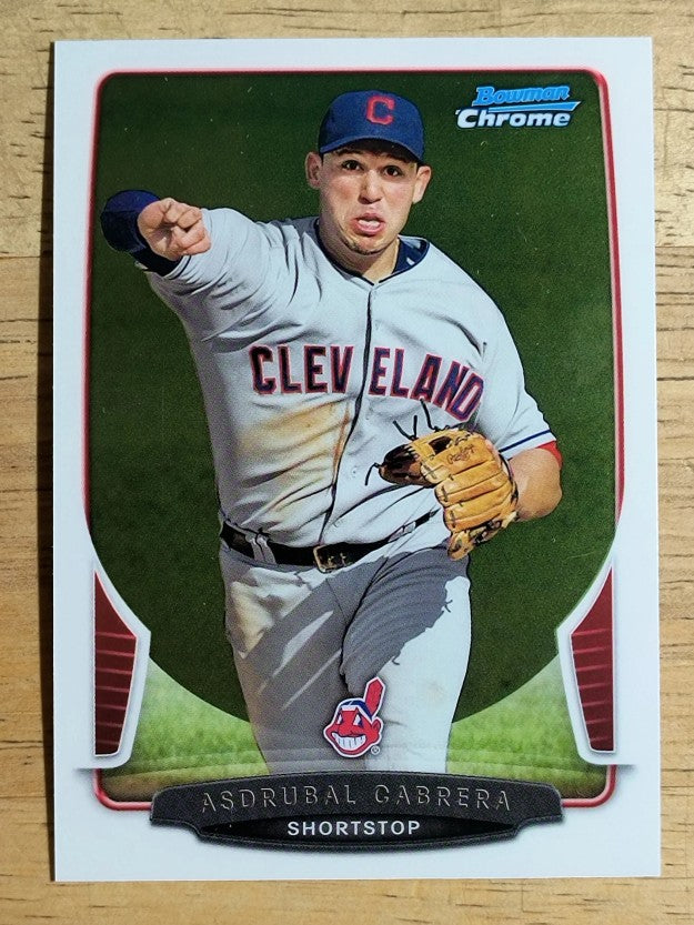 2013 Bowman Chrome #141 Asdrubal Cabrera