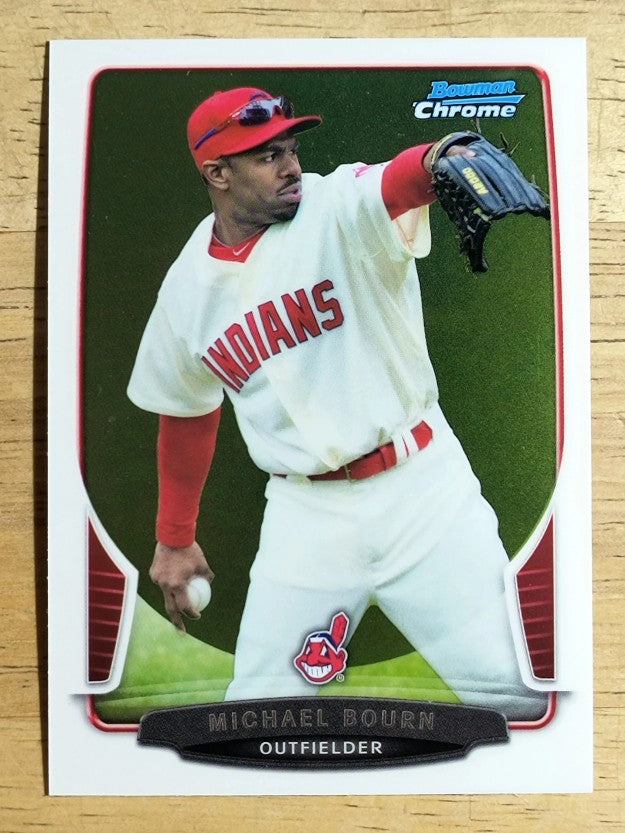 2013 Bowman Chrome #146 Michael Bourn