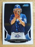 2013 Bowman Chrome #151 Yovani Gallardo
