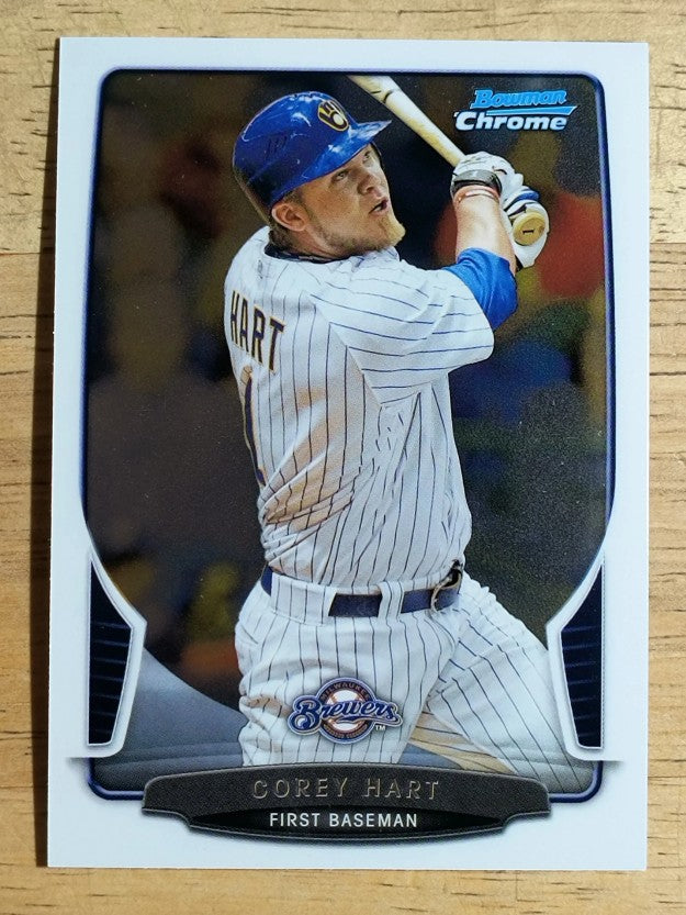 2013 Bowman Chrome #179 Corey Hart