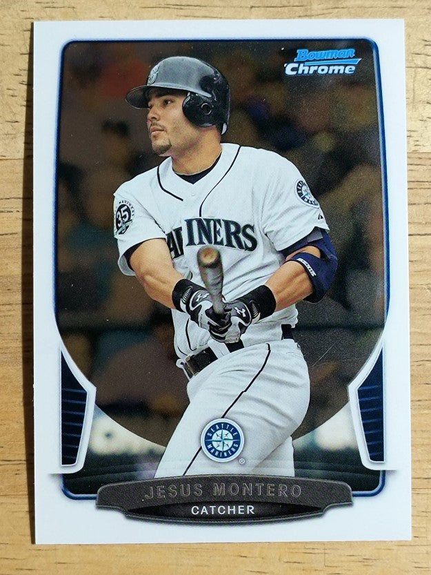 2013 Bowman Chrome #183 Jesus Montero