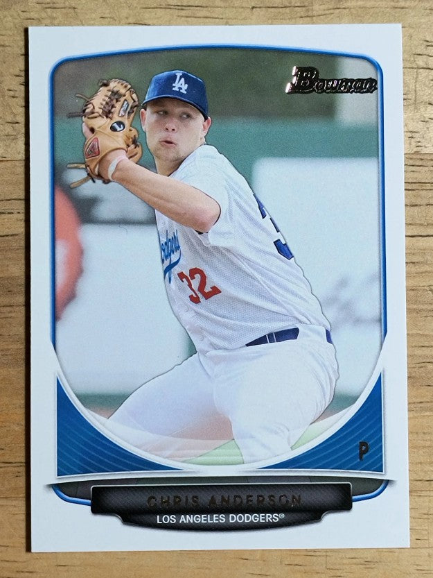 2013 Bowman Draft Draft Picks #BDPP14 Chris Anderson