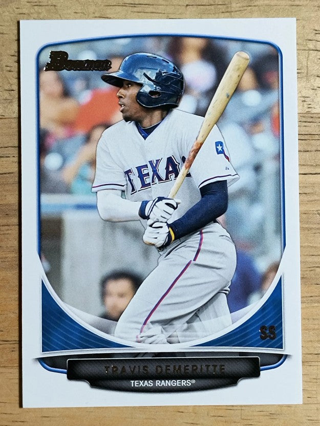 2013 Bowman Draft Draft Picks #BDPP28 Travis Demeritte