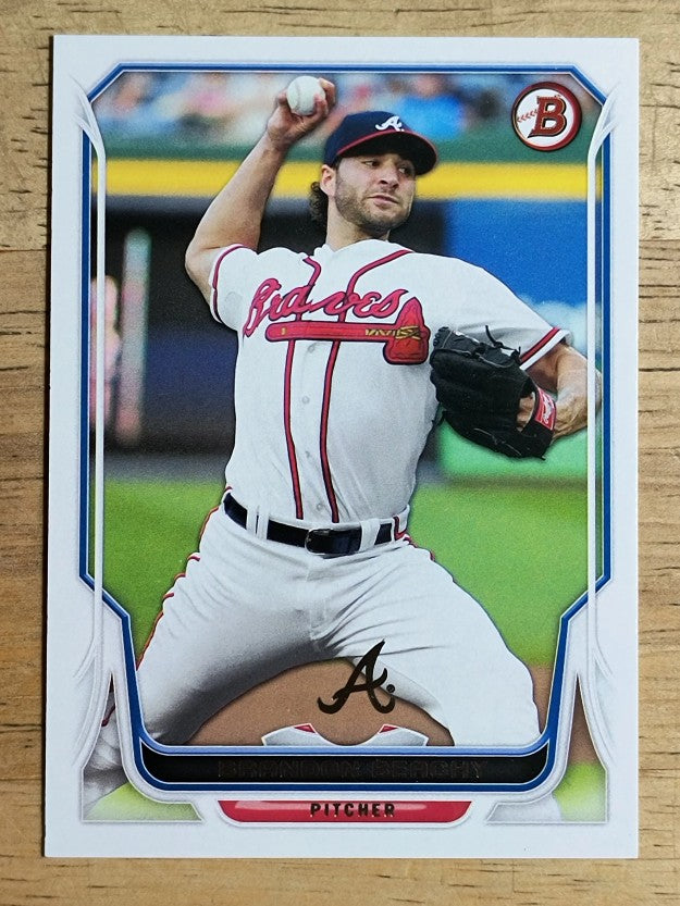 2014 Bowman #4 Brandon Beachy