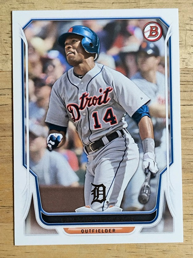 2014 Bowman #18 Austin Jackson