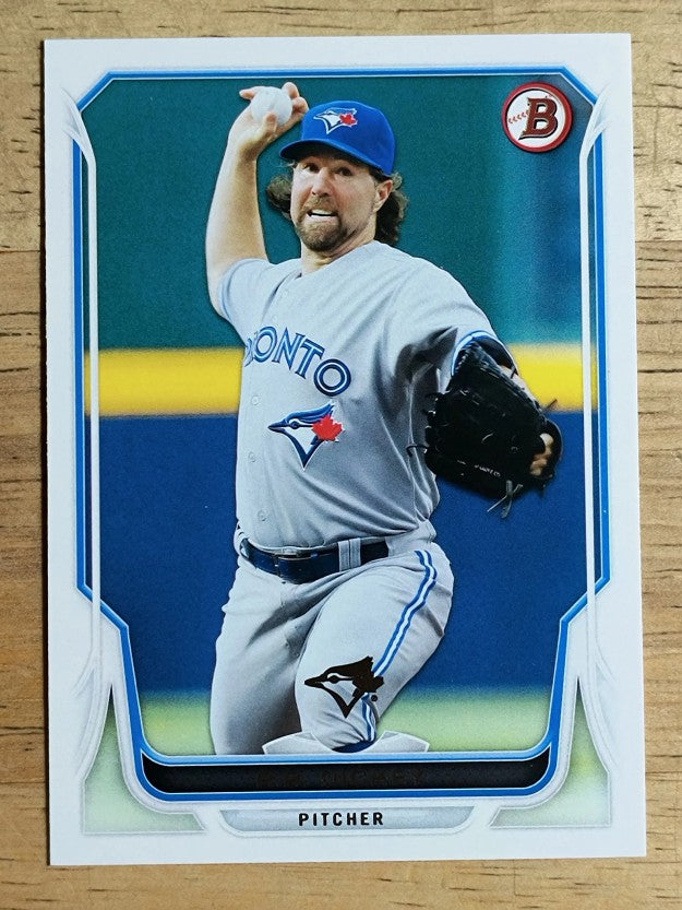 2014 Bowman #23 R.A. Dickey