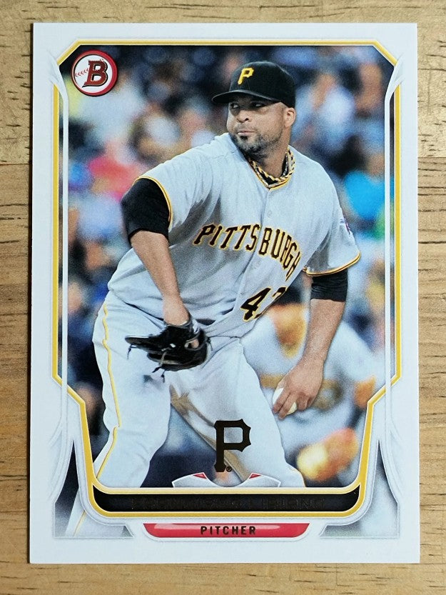 2014 Bowman #46 Francisco Liriano
