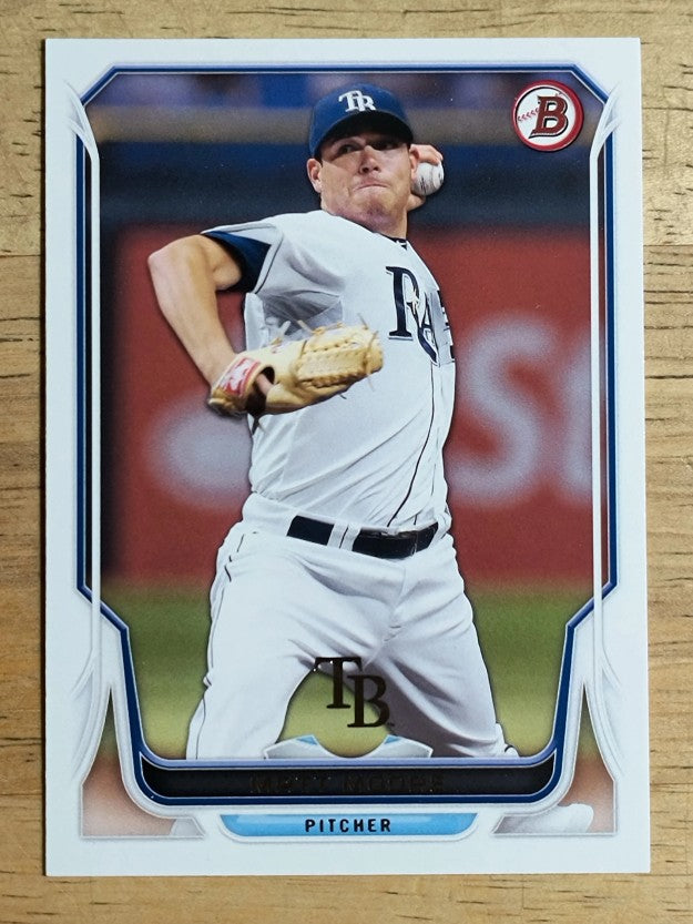 2014 Bowman #80 Matt Moore