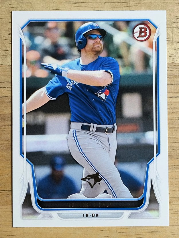2014 Bowman #97 Adam Lind