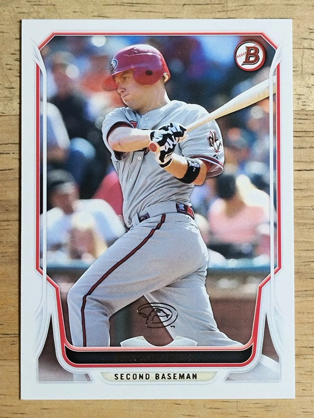 2014 Bowman #109 Aaron Hill