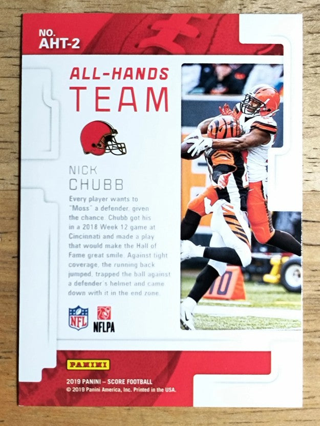 2019 Score All Hands Team #2 Nick Chubb
