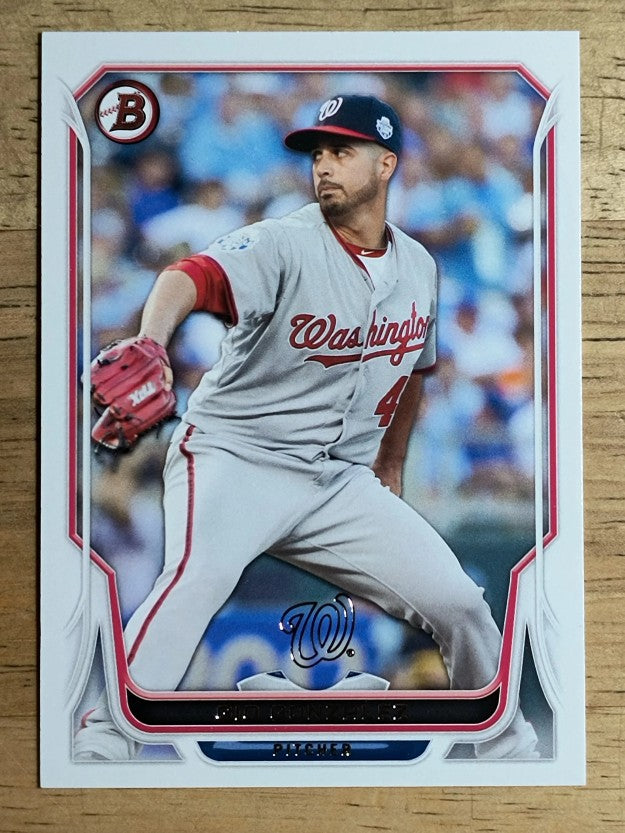 2014 Bowman #141 Gio Gonzalez