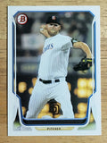 2014 Bowman #182 Andrew Cashner