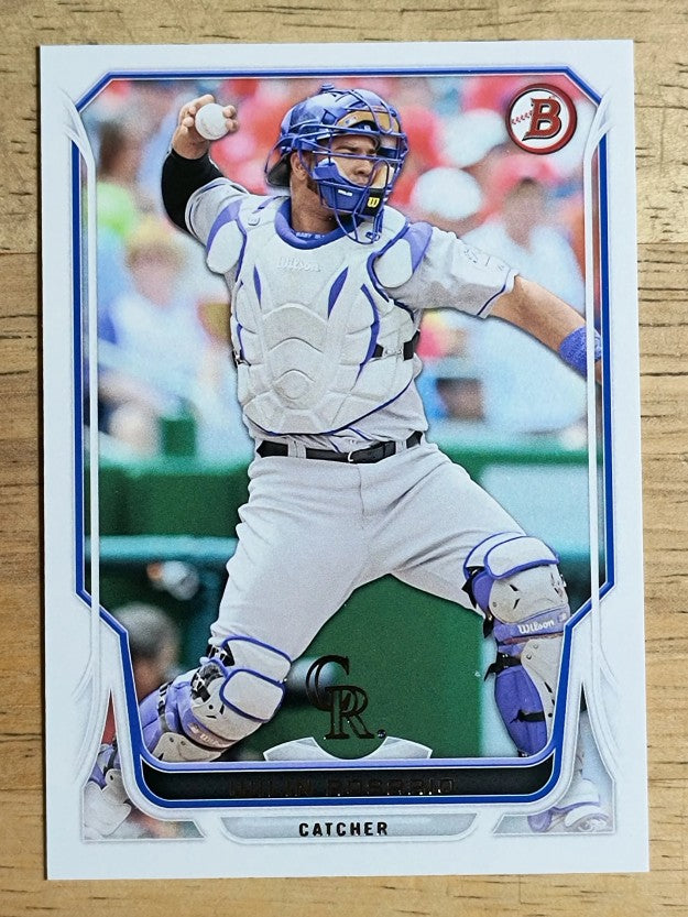 2014 Bowman #212 Wilin Rosario