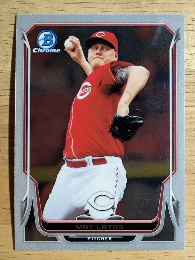 2014 Bowman Chrome #152 Mat Latos