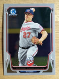 2014 Bowman Chrome #176 Jordan Zimmermann