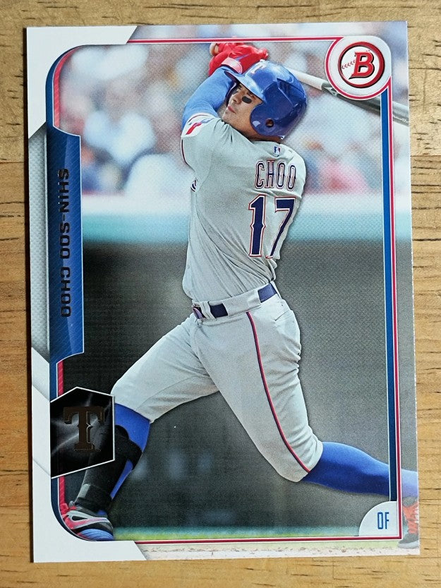 2015 Bowman #8 Shin-Soo Choo