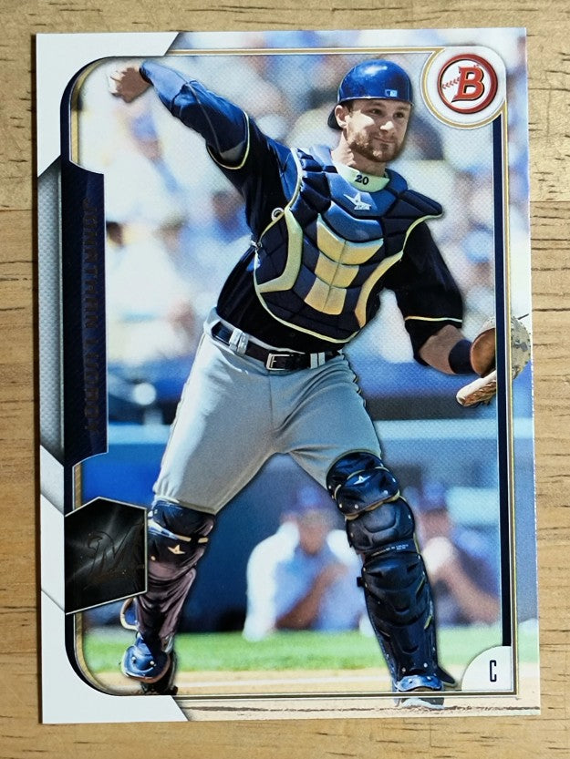 2015 Bowman #13 Jonathan Lucroy