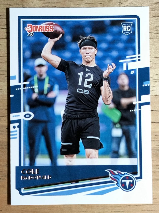 2020 Donruss #298 Cole McDonald RC