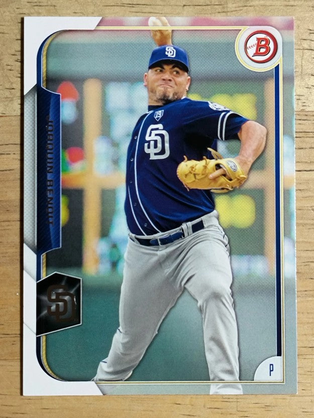 2015 Bowman #35 Joaquin Benoit