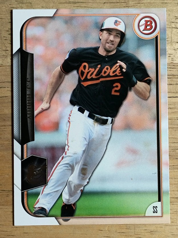 2015 Bowman #42 J.J. Hardy