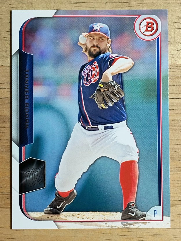 2015 Bowman #47 Tanner Roark