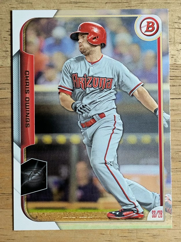 2015 Bowman #51 Chris Owings