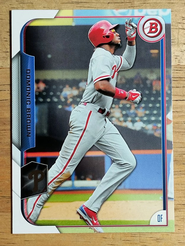 2015 Bowman #54 Domonic Brown