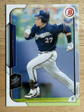 2015 Bowman #57 Carlos Gomez