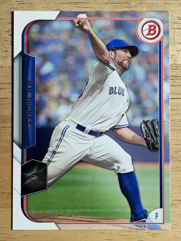 2015 Bowman #78 R.A. Dickey
